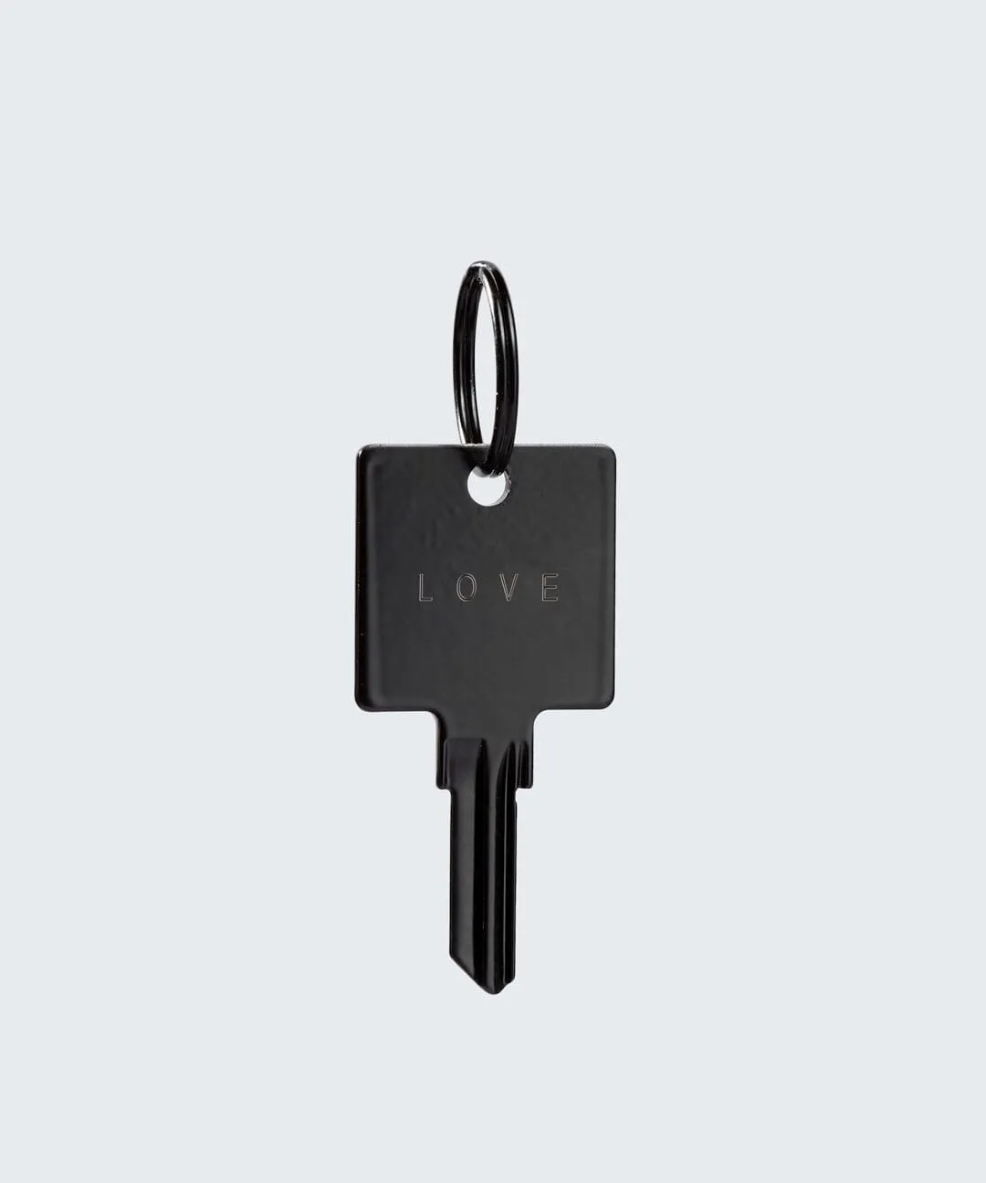 Matte Black Original Keychain