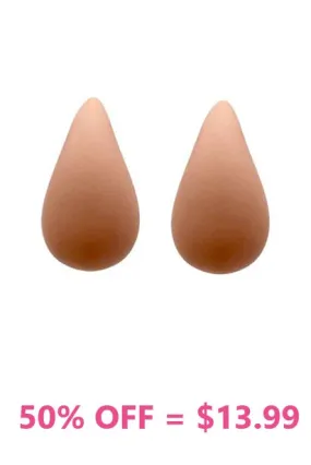 Matte Tan / Nude Trendy teardrop earrings