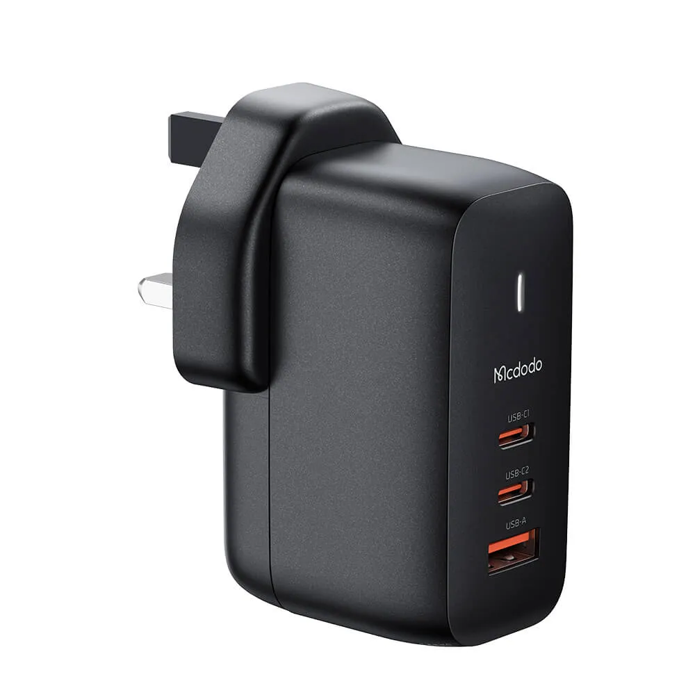 Mcdodo Mecha Series 65W GaN Universal Charger Set EU/UK/US Plug (Reddot Winner 2021)