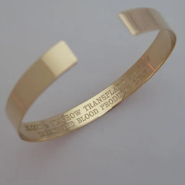 Medical Alert Bracelet - Medical ID Cuff