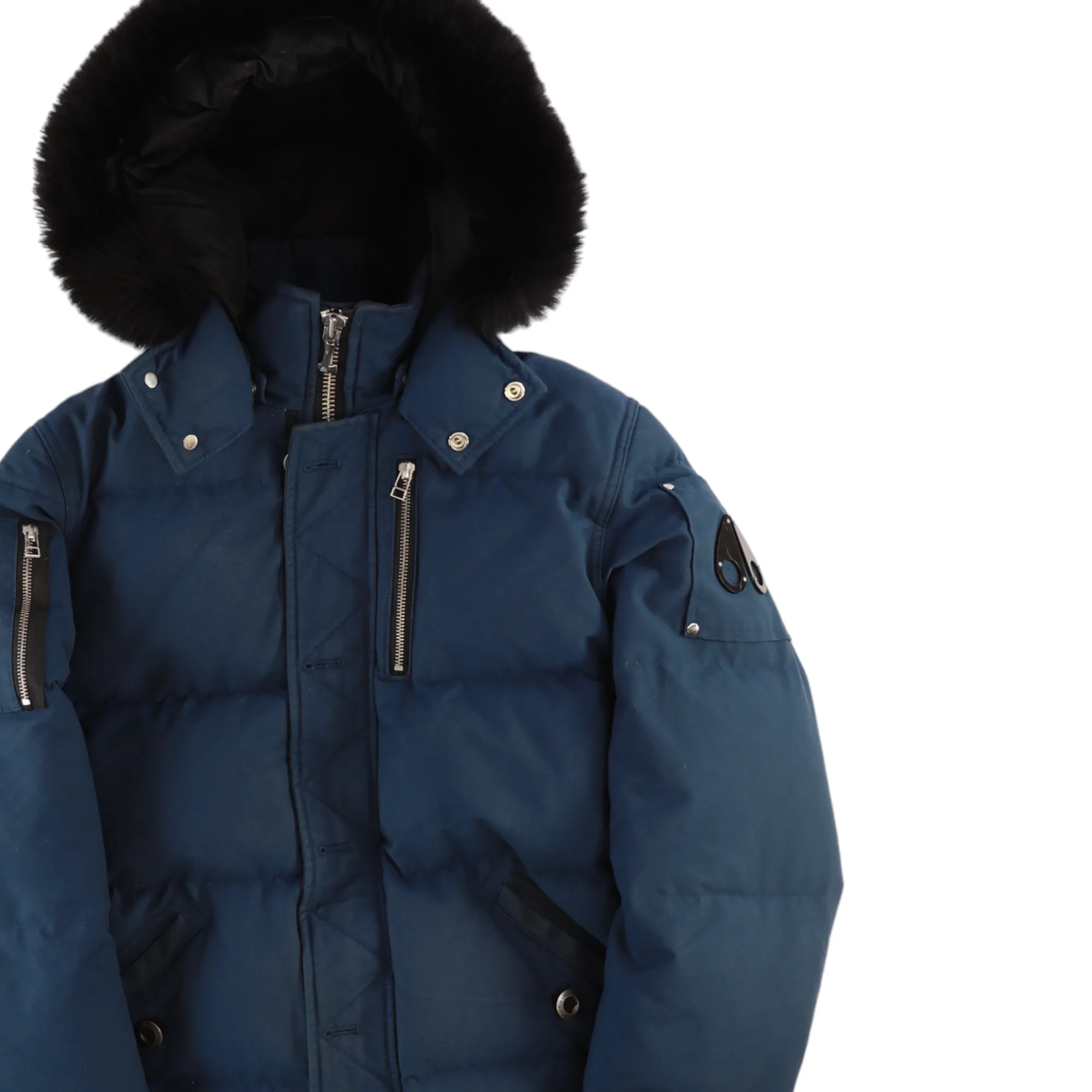 Men's 3Q Down Jacket Blue Size L