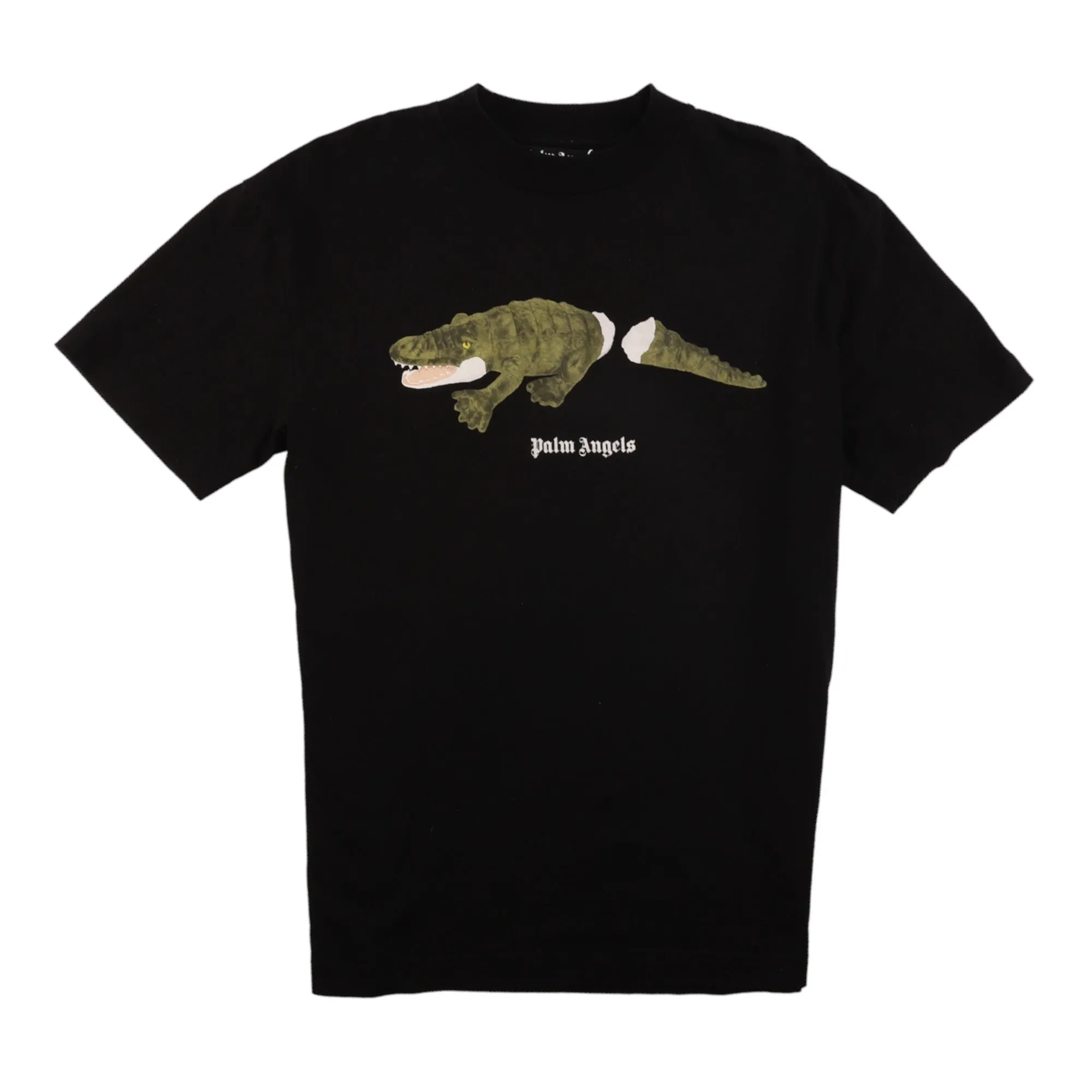 Men's Crocodile T-Shirt Black Size M