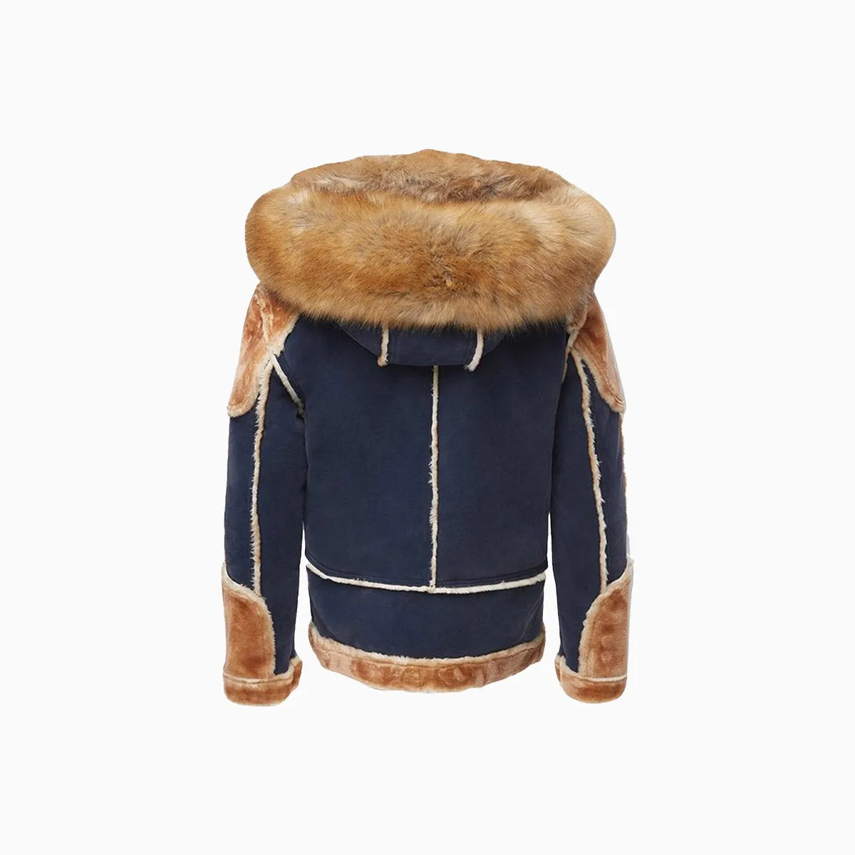 Men's El Jefe Shearling Moto Jacket