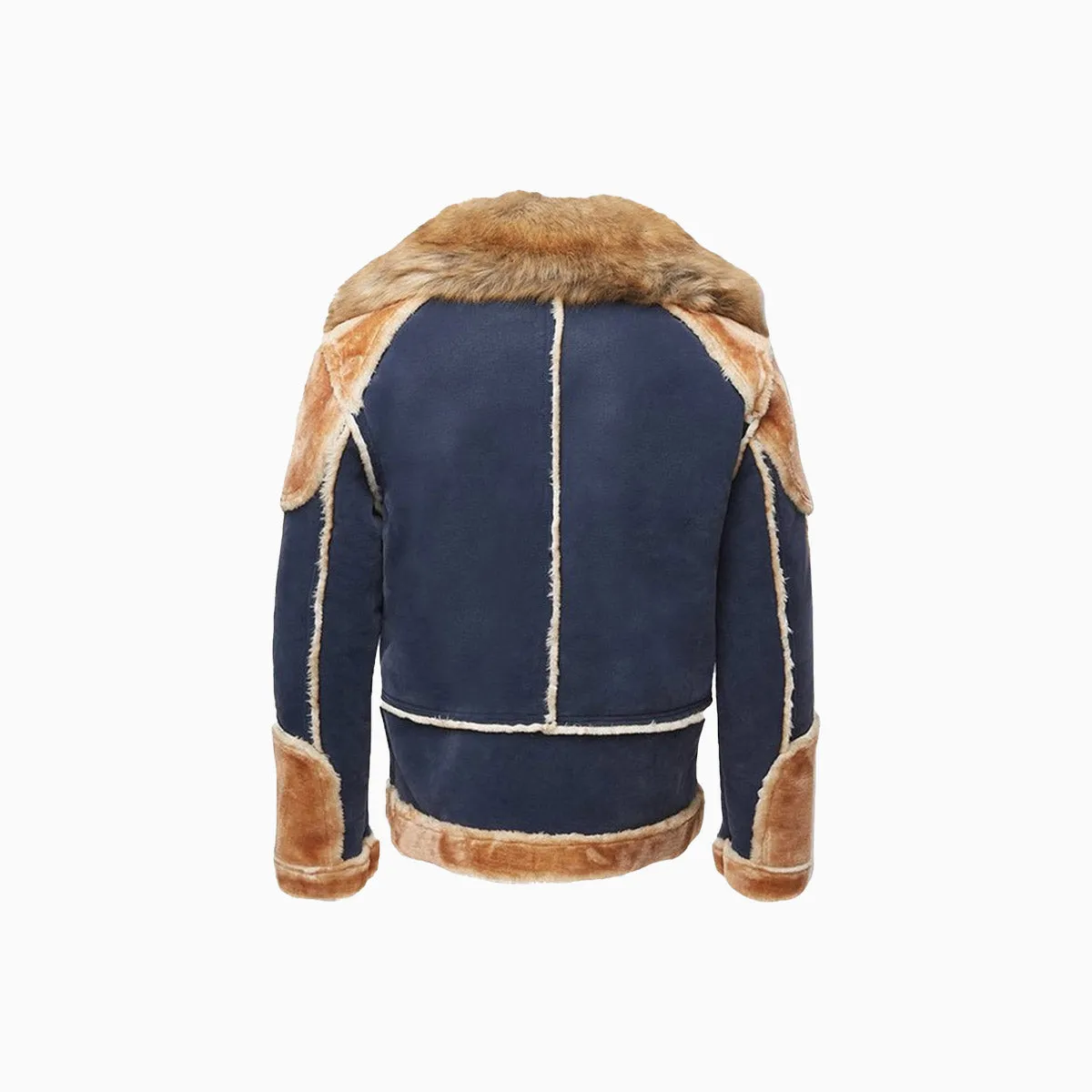 Men's El Jefe Shearling Moto Jacket