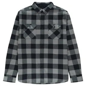 Metal Mulisha Mens Jacked 2 Flannel Grey & Black