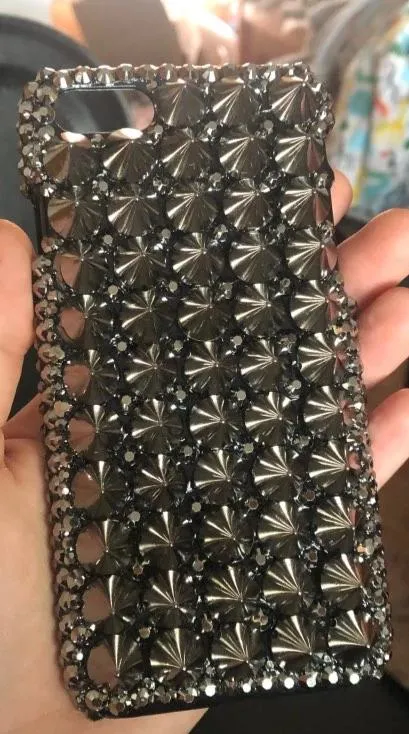 Metal Spiked Phone Case - iPhone