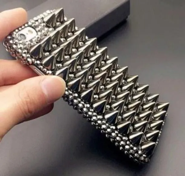 Metal Spiked Phone Case - iPhone