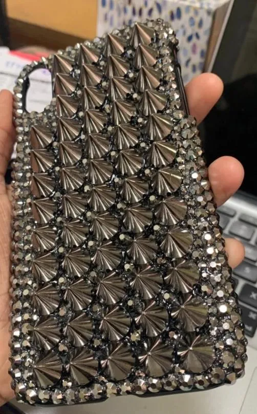 Metal Spiked Phone Case - iPhone