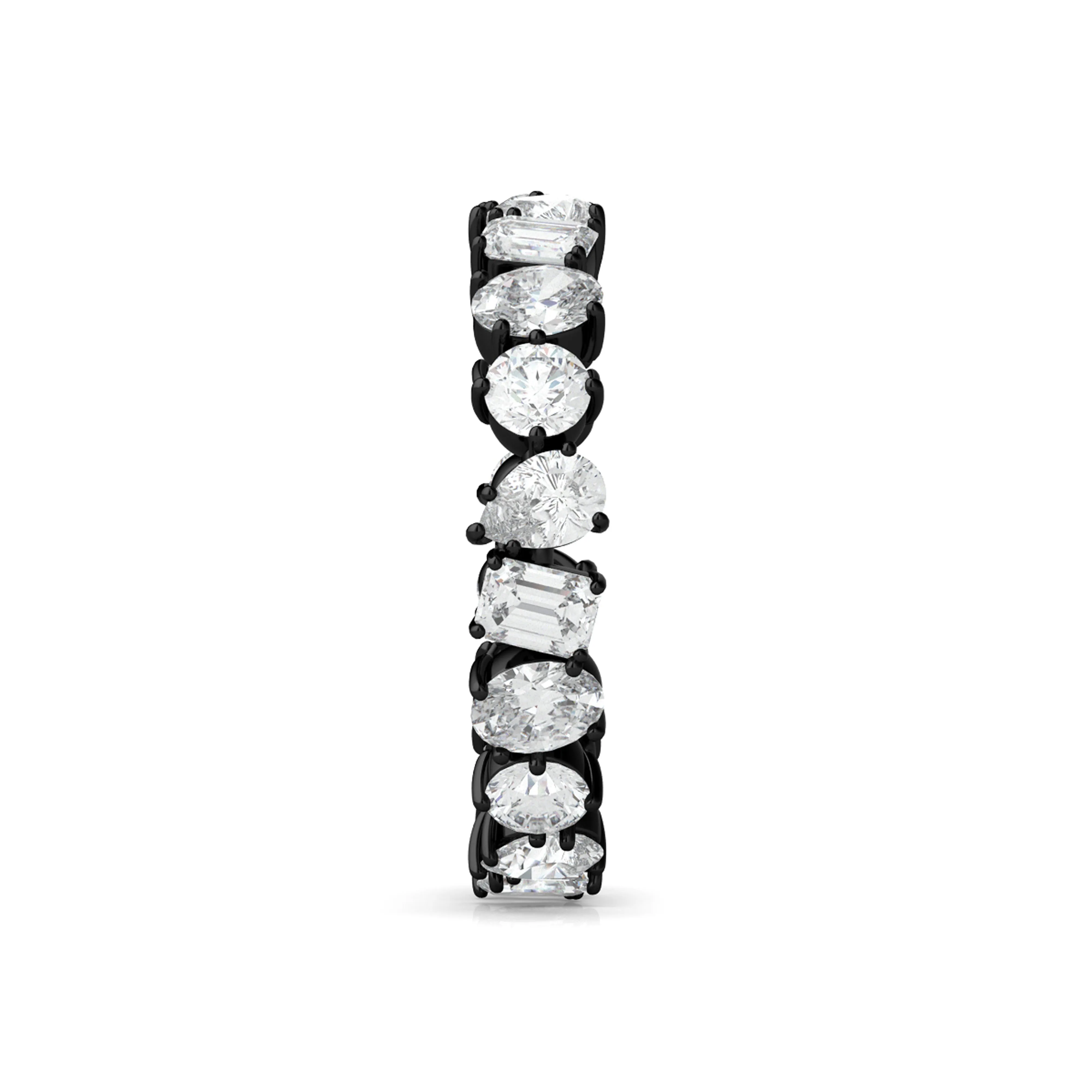 Mixed Shape Diamond Eternity Band