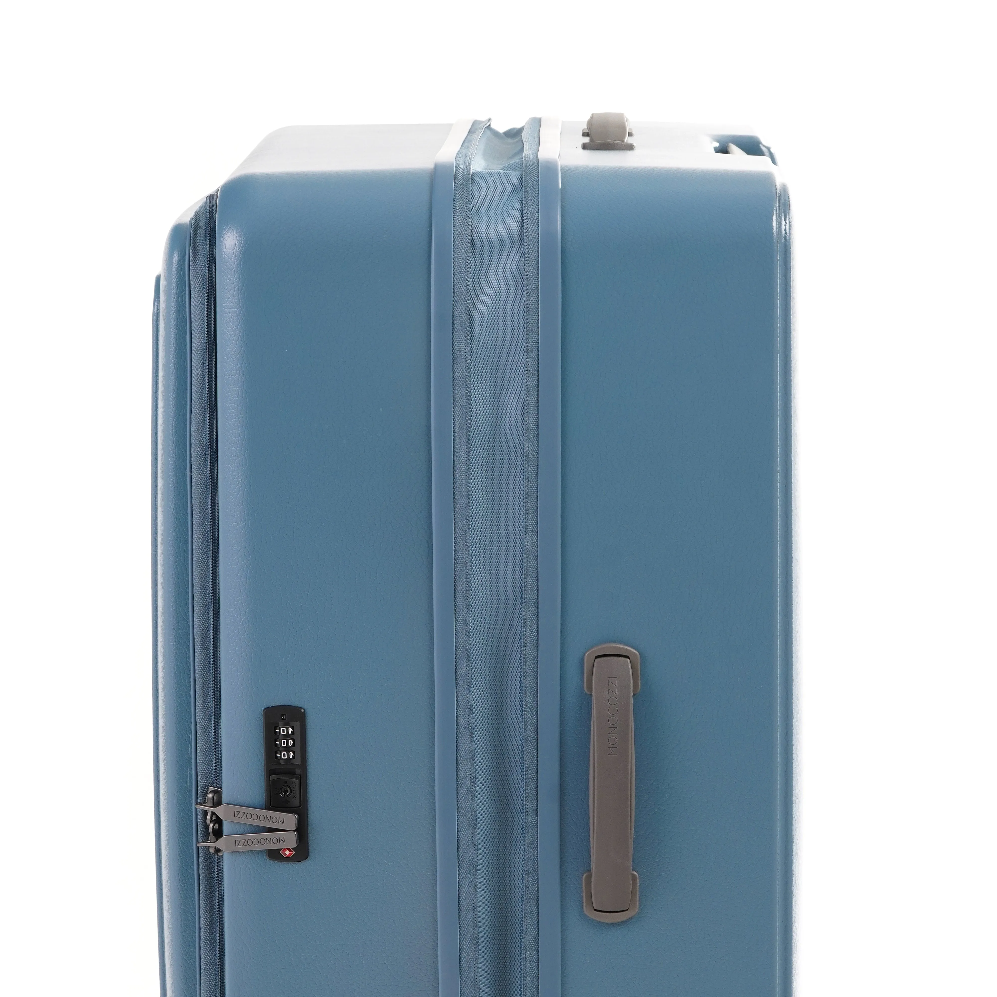 MONOCOZZI URBANITE|34L/72L/118L Expandable 4 wheels TSA Lock Top Flip Suitcase - Slate Blue