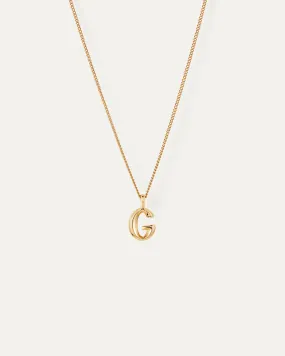 Monogram Necklace - G