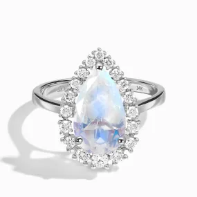 Moonstone Diamond Ring - Caress