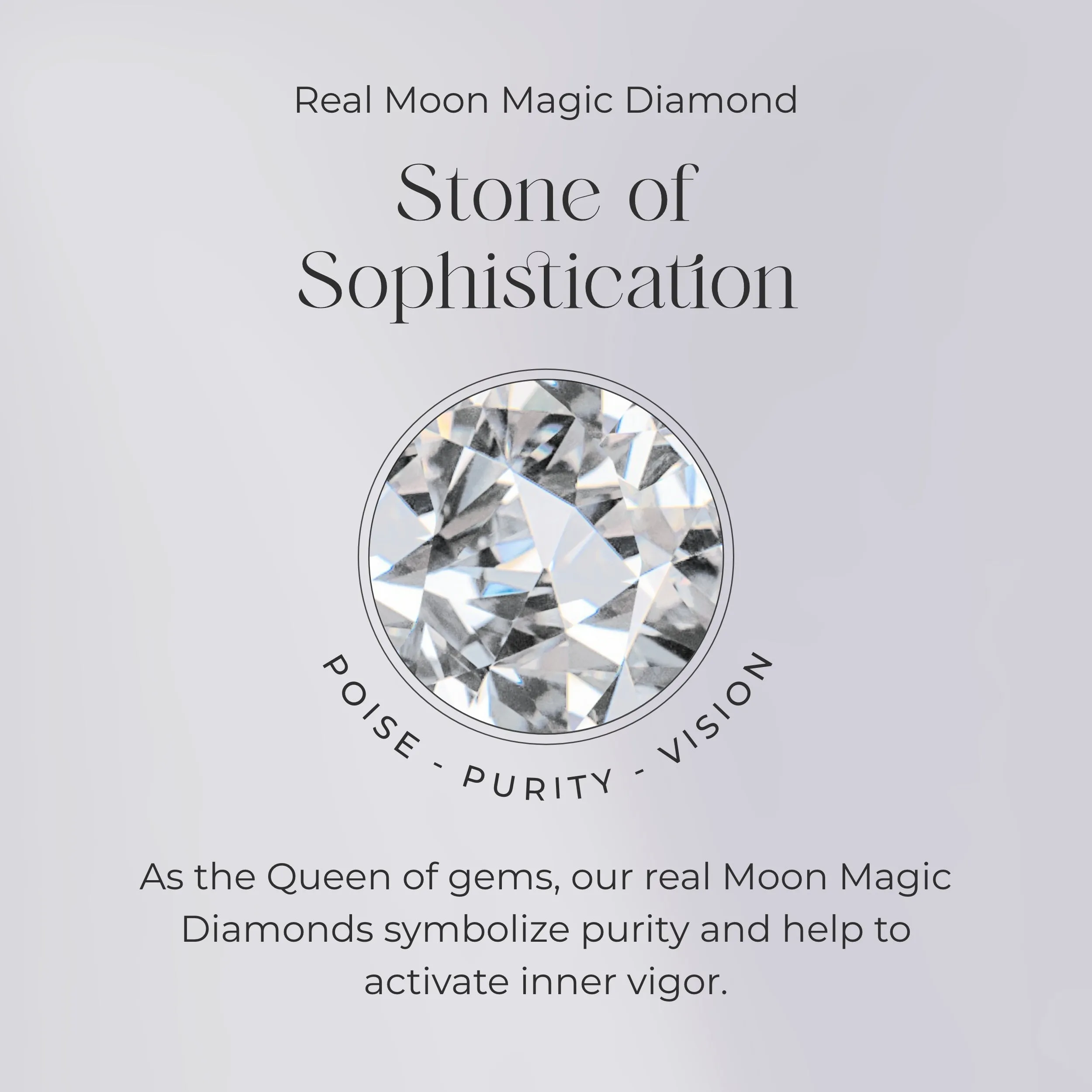 Moonstone Diamond Ring - Caress