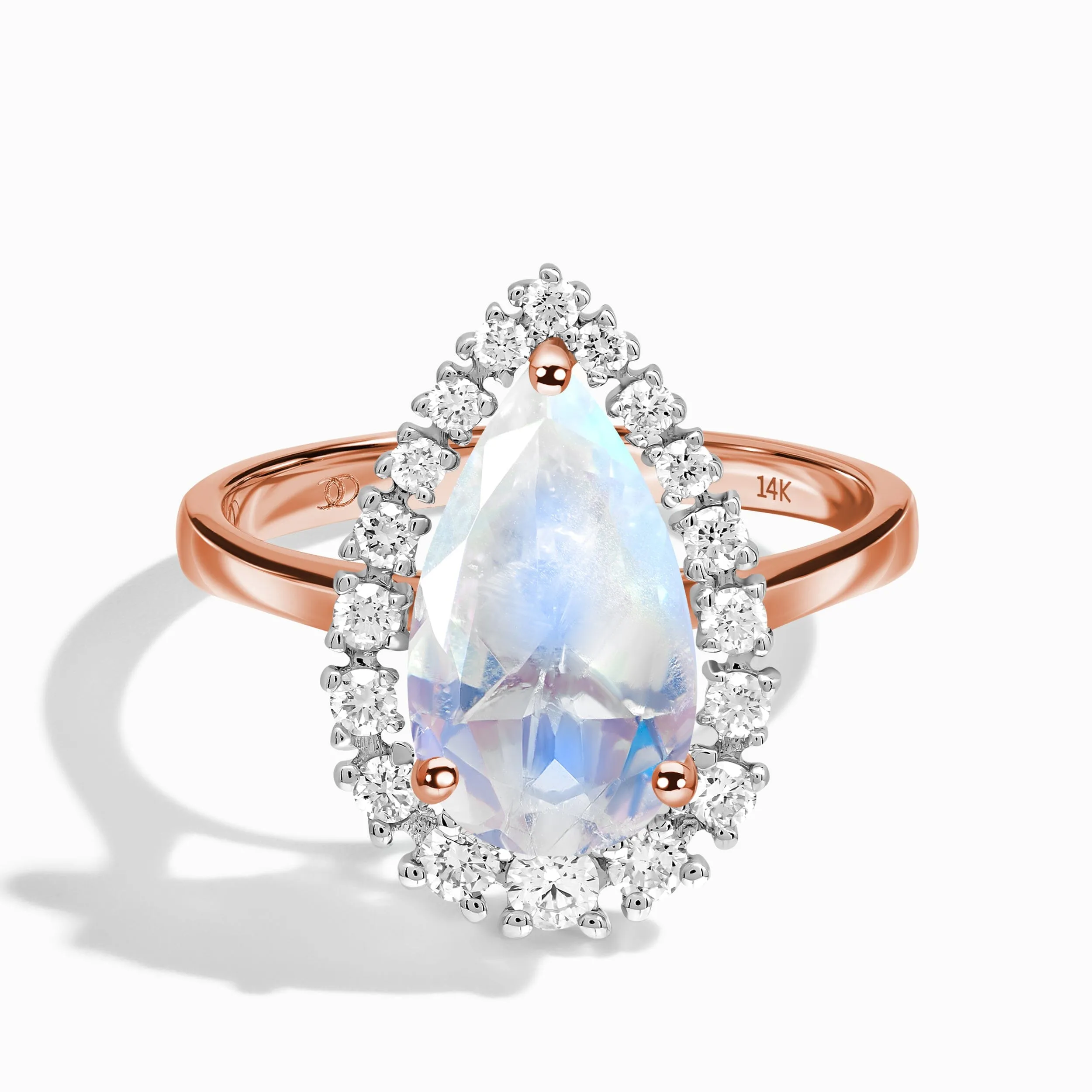 Moonstone Diamond Ring - Caress