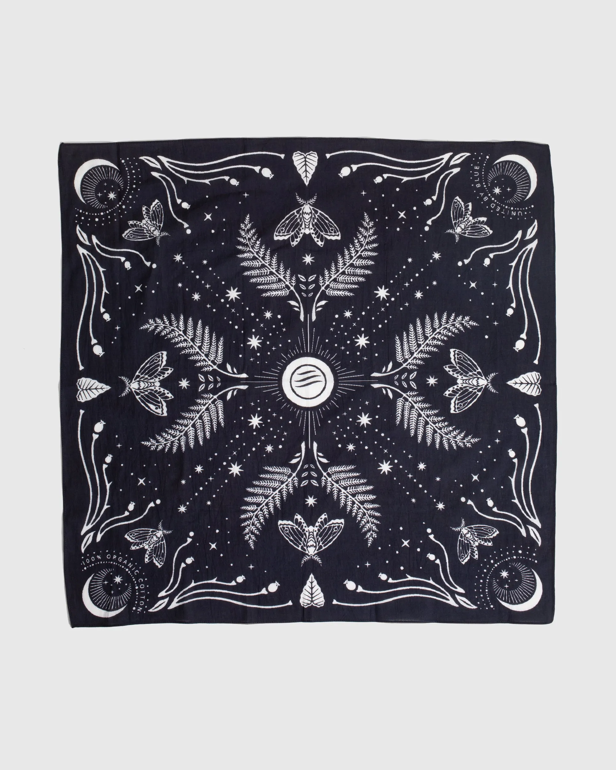 Moth & Moon Bandana