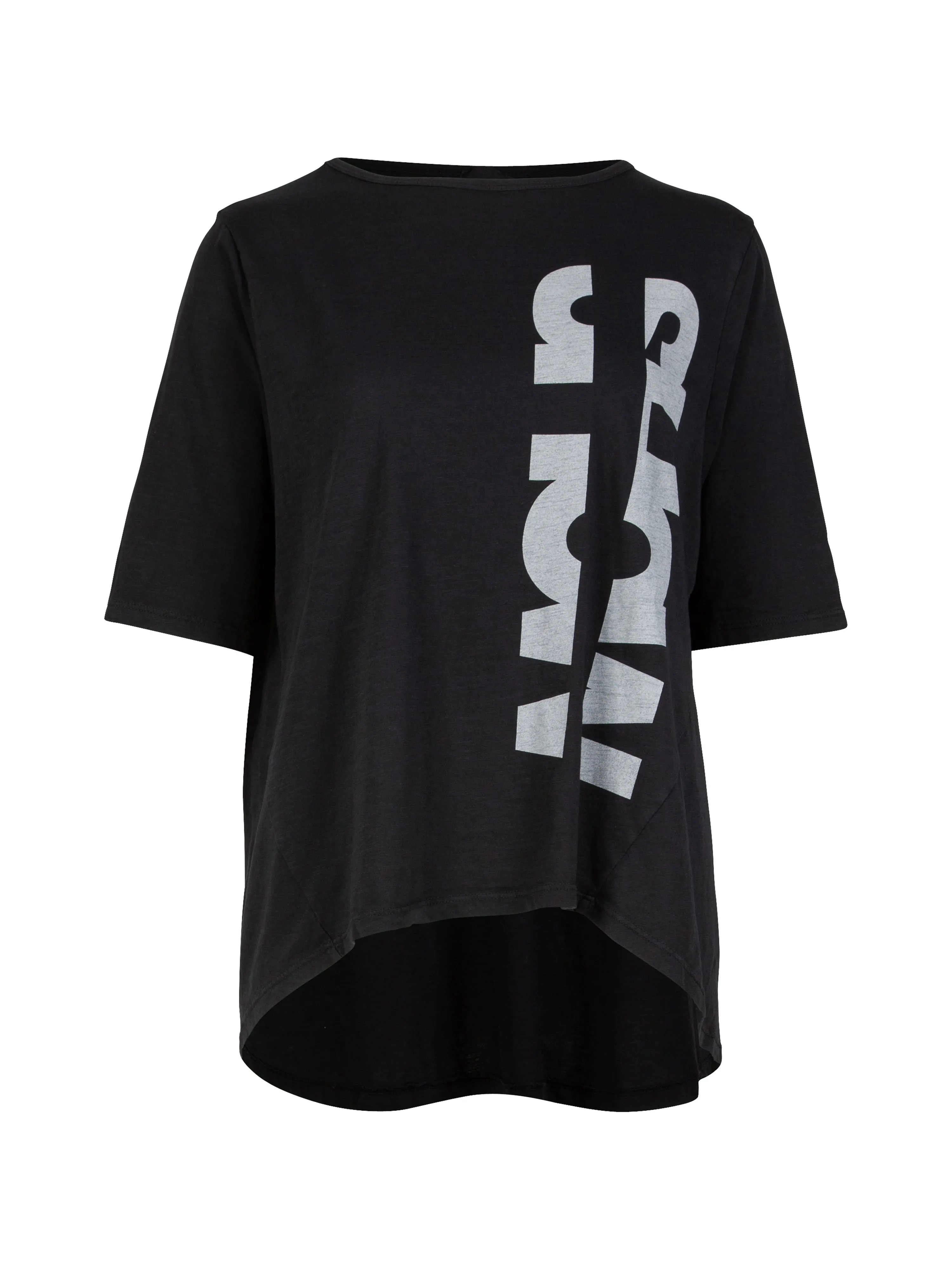 OAKLEE Oversize T-Shirt - Schwarz