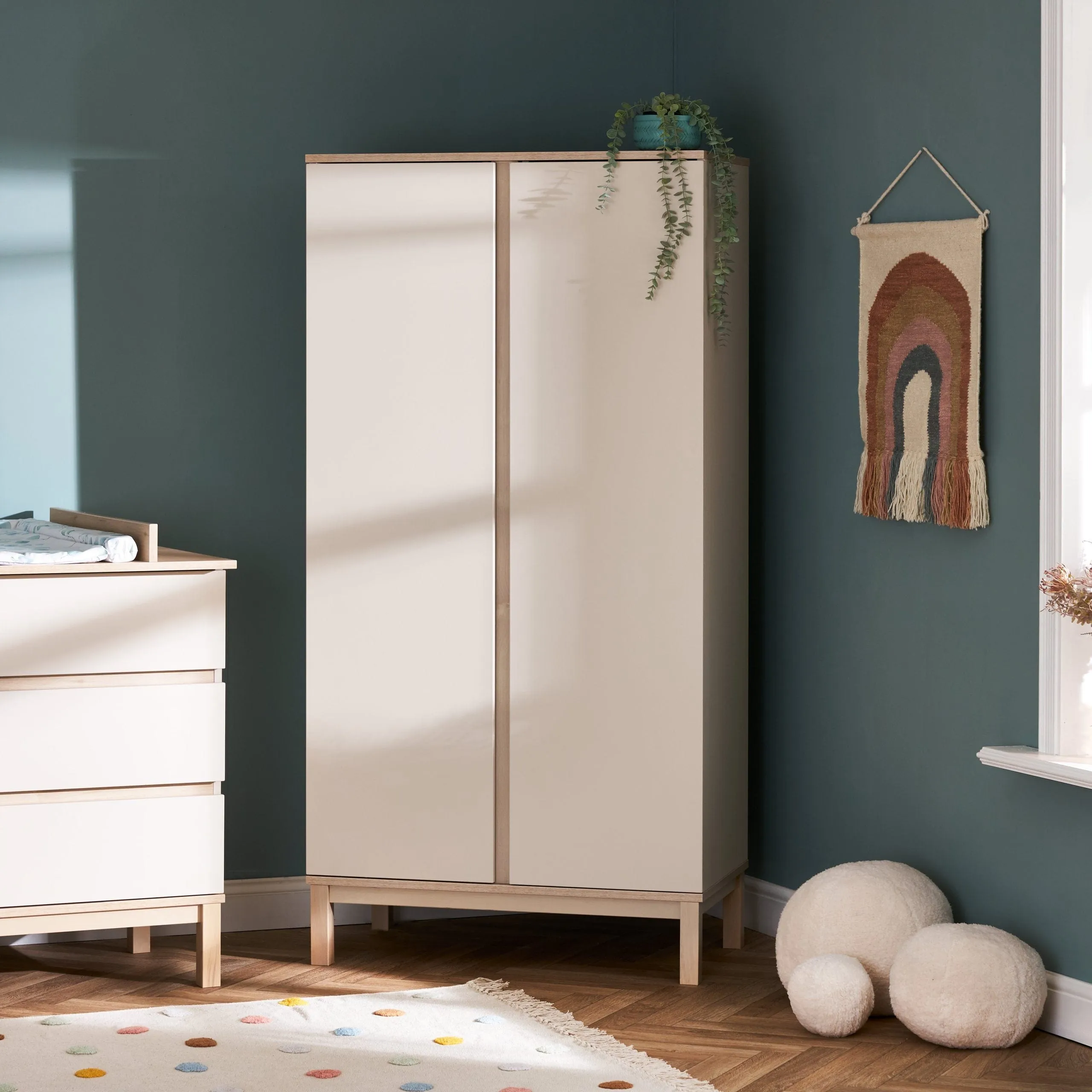 Obaby Astrid Double Wardrobe - Satin