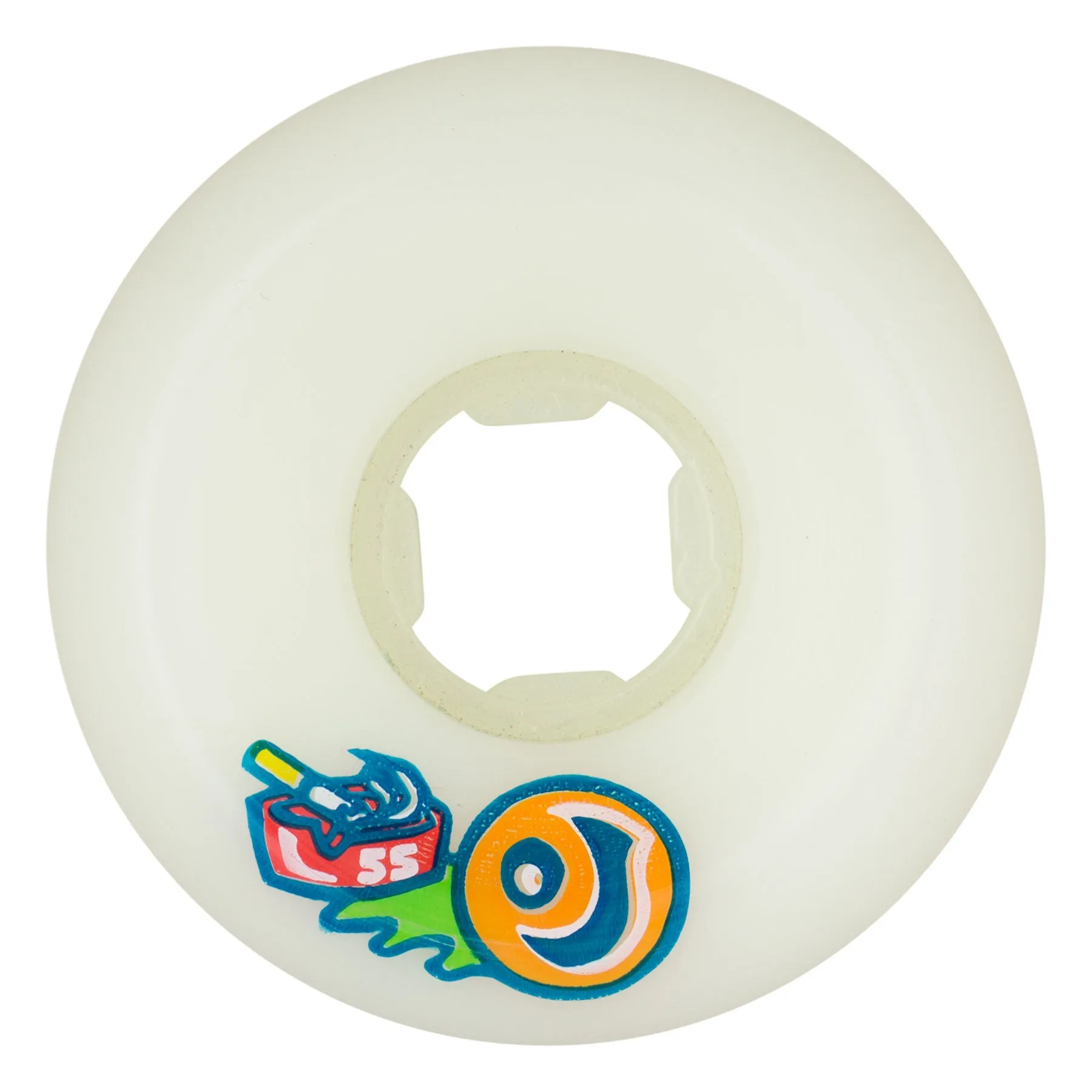 OJ Wheels Elijah Ackerley Hardline White 55mm 99a