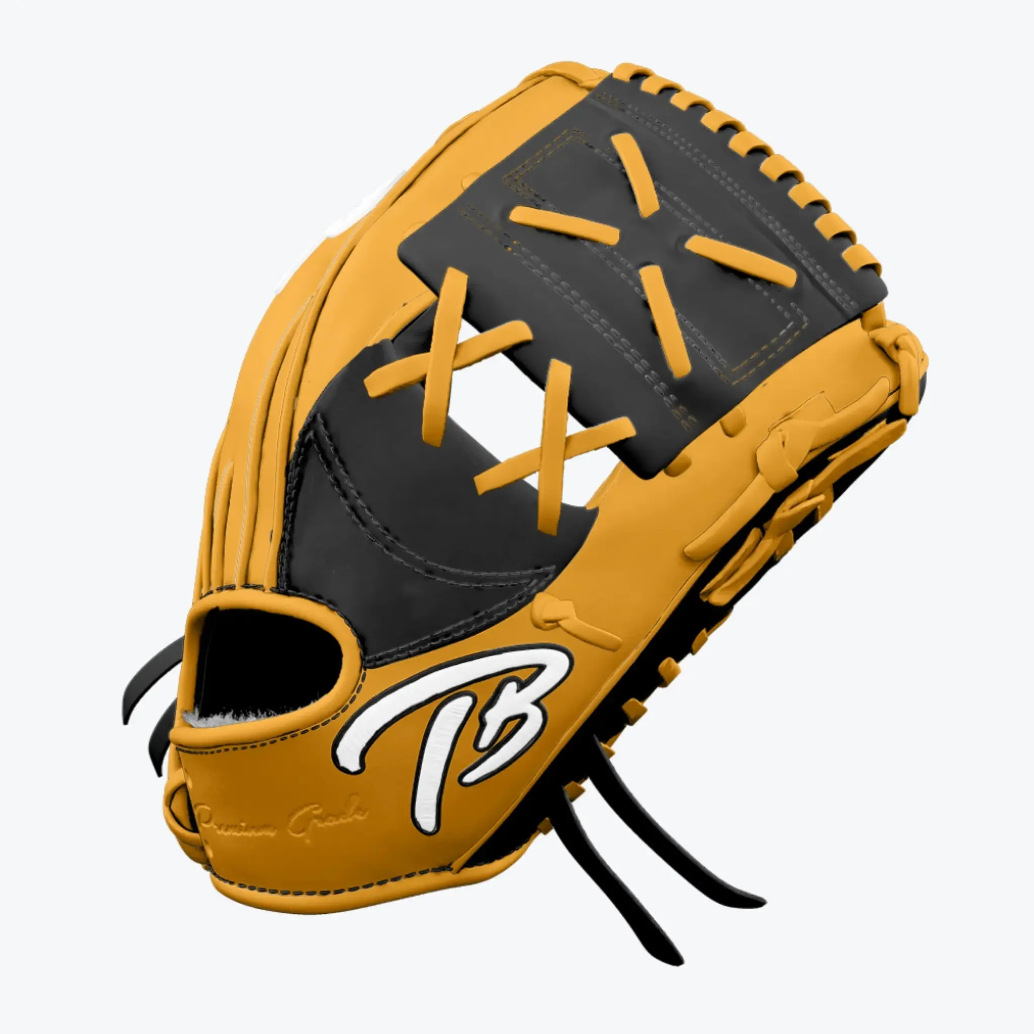 One Piece Web Infield Glove