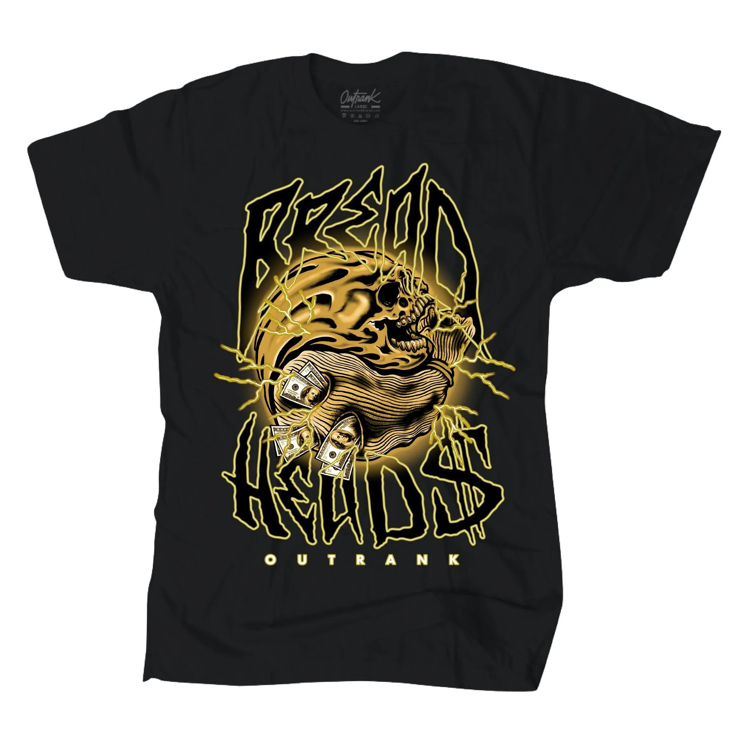 Outrank Bread Heads Tee - Black