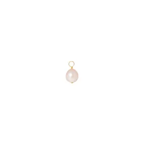 Pearl Hoop Charm | Pink Pearl