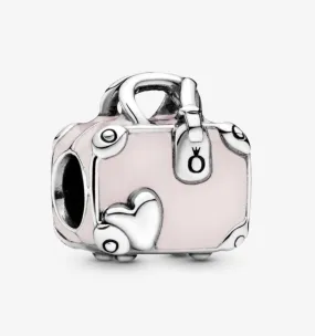 Pink Travel Bag Charm 798063EN124