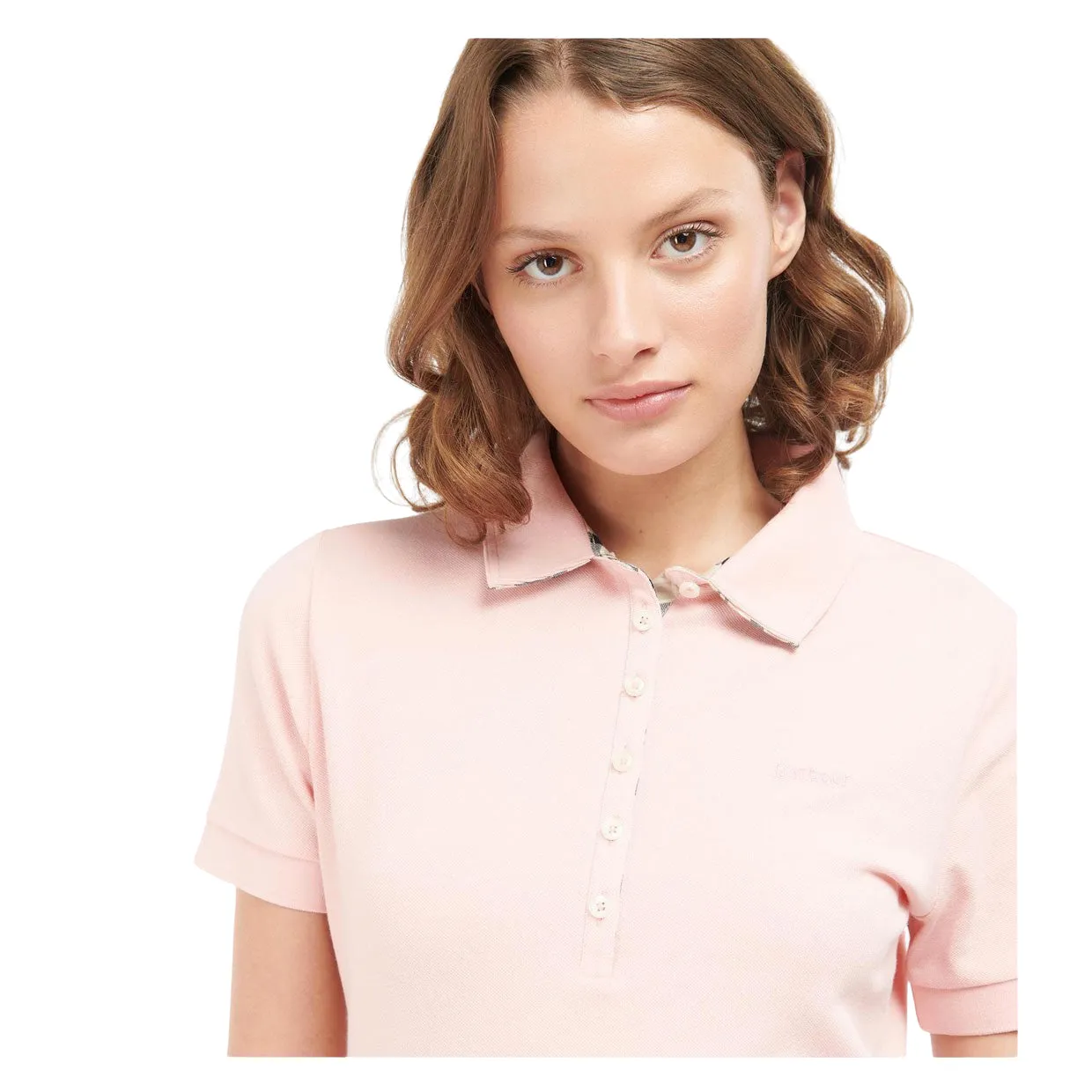 Polo Barbour Portsdown Rosa