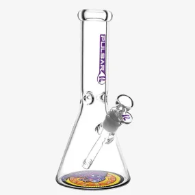 Pulsar 10" Psychedelic Jaguar Beaker Bong