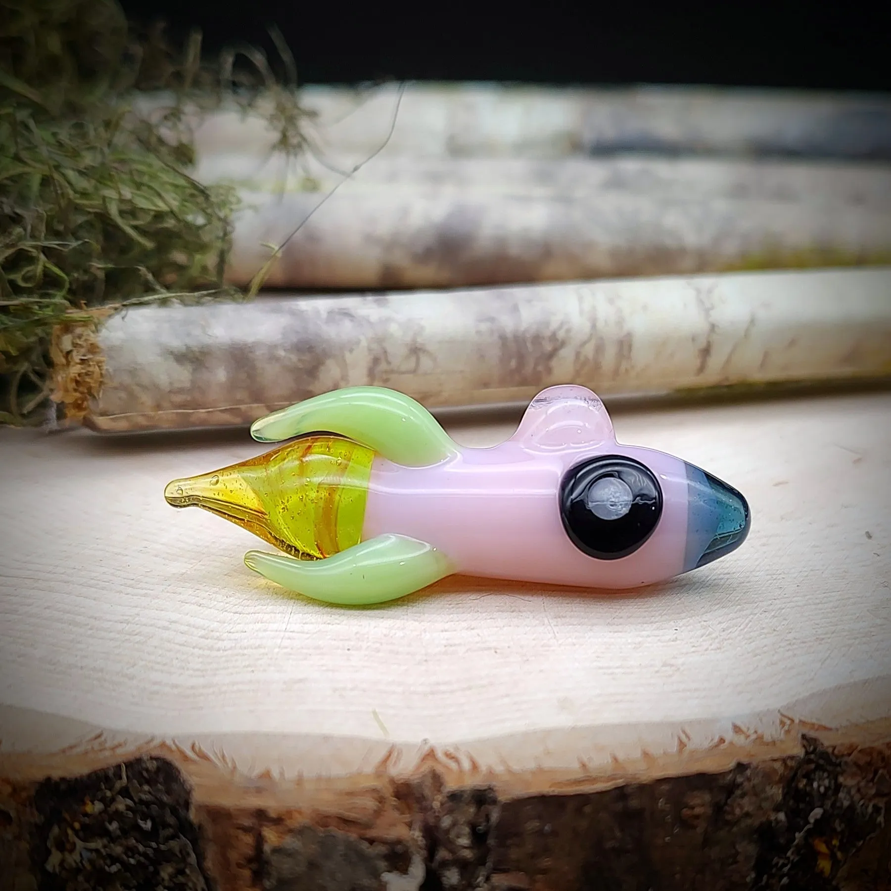 Rocket Pendant (Ready To Ship)