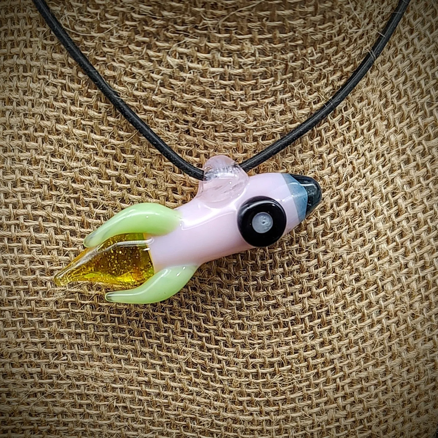 Rocket Pendant (Ready To Ship)