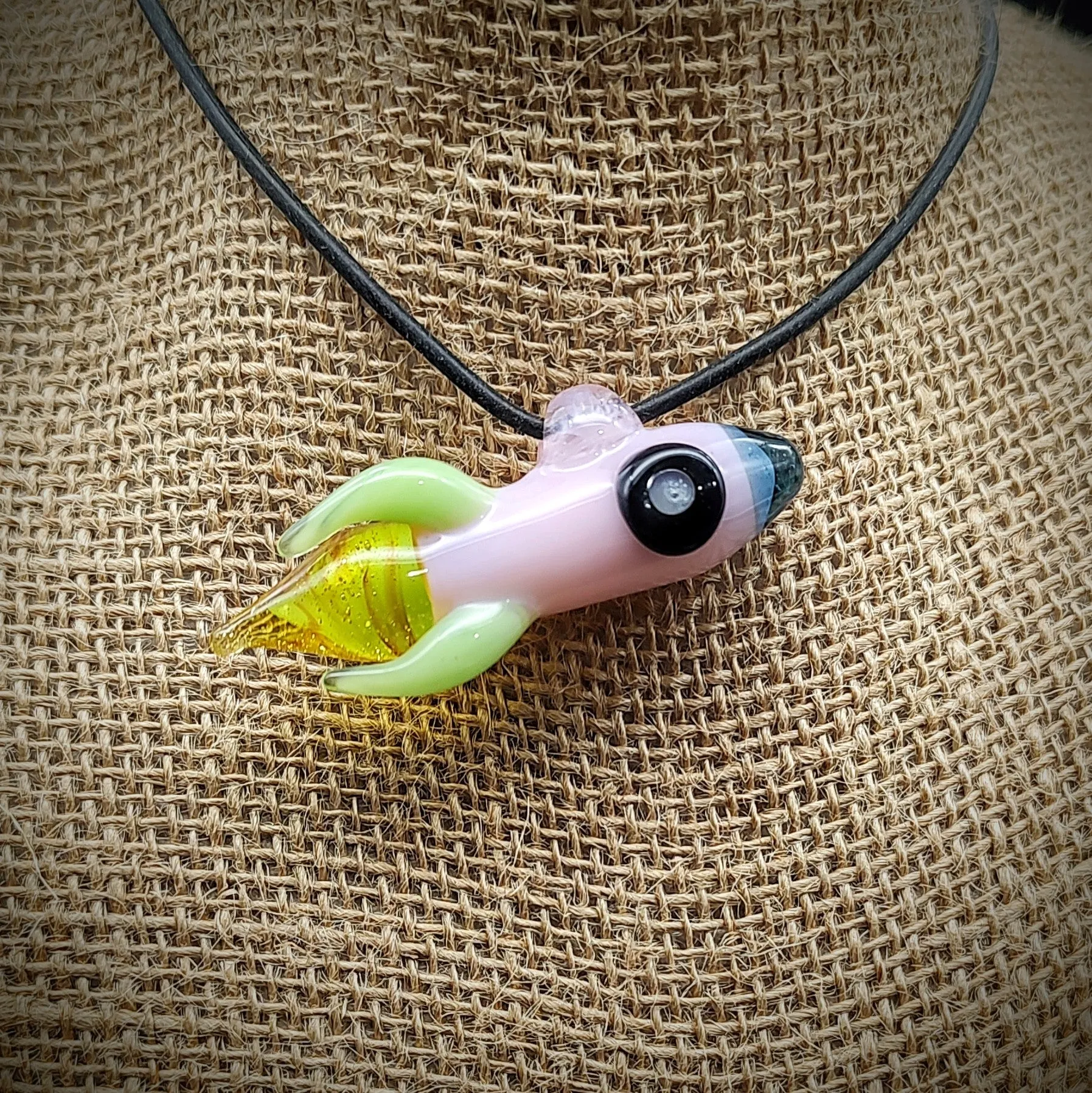 Rocket Pendant (Ready To Ship)