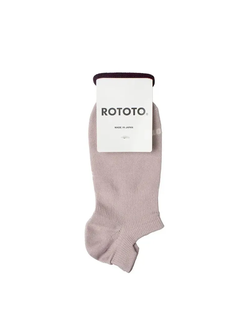 Rototo Sneaker Foot Cover Organic Socks Light Pink