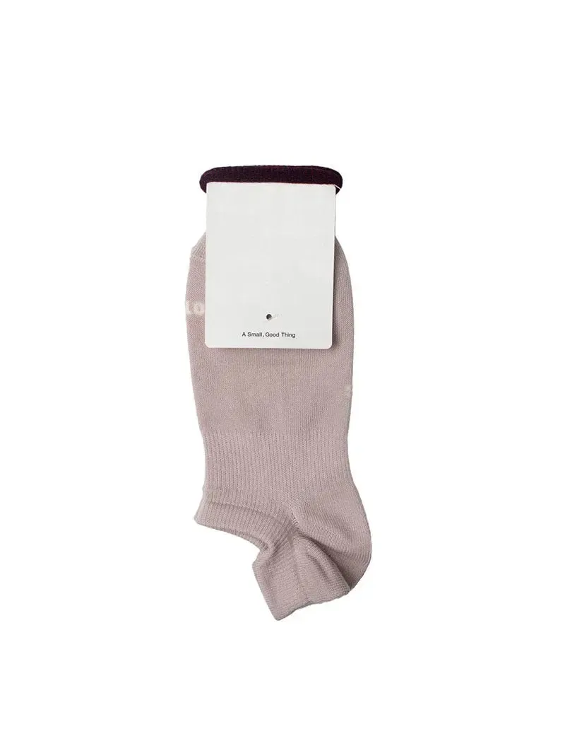 Rototo Sneaker Foot Cover Organic Socks Light Pink