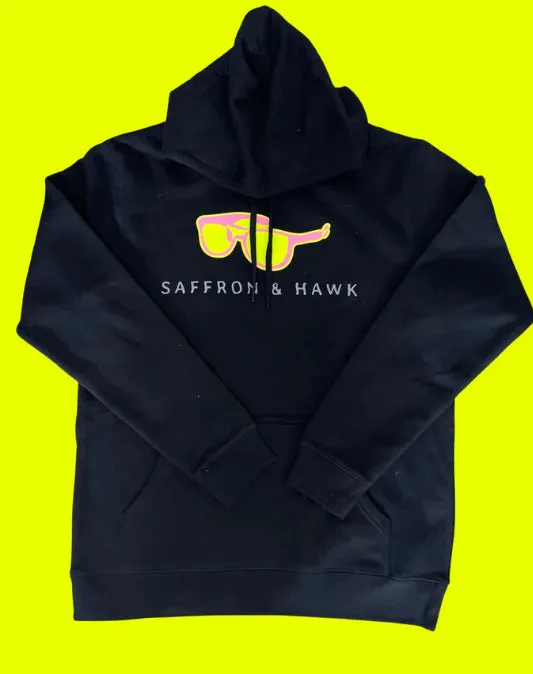 Saffron & Hawk Hoodie Balck