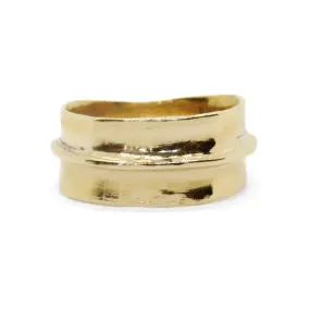 Sahara Ridge Ring, Gold