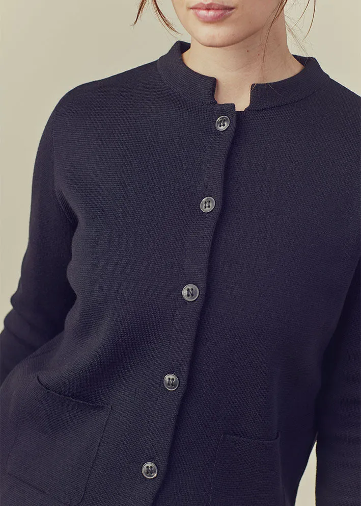 Sibin Linnebjerg Dell Cardigan - Navy