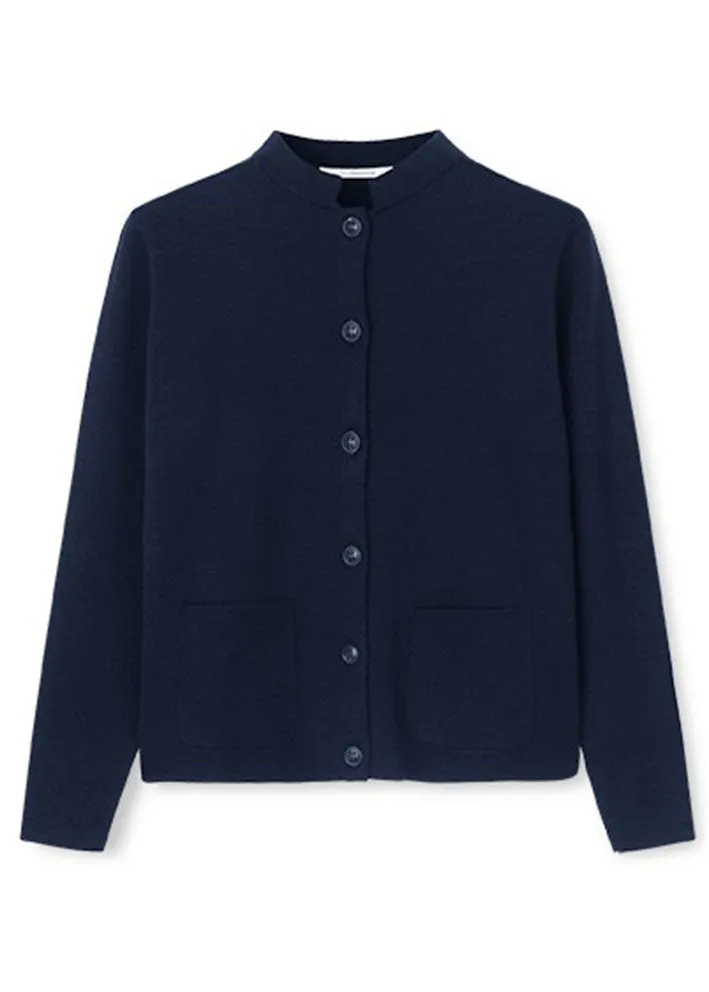 Sibin Linnebjerg Dell Cardigan - Navy