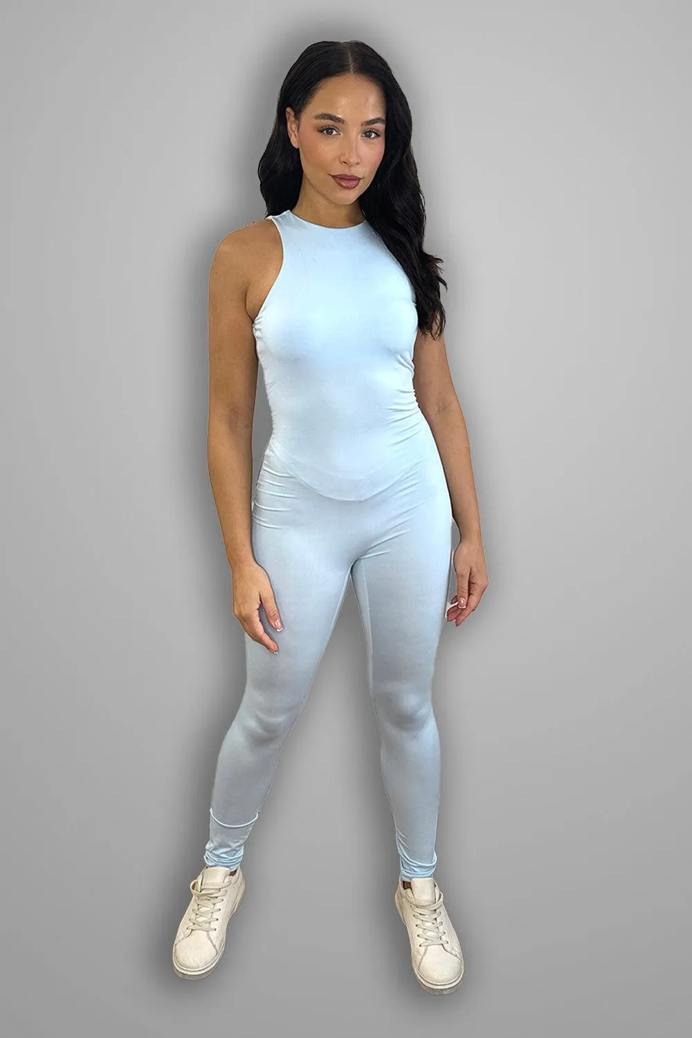 Skin Tight Sleeveless Onesie