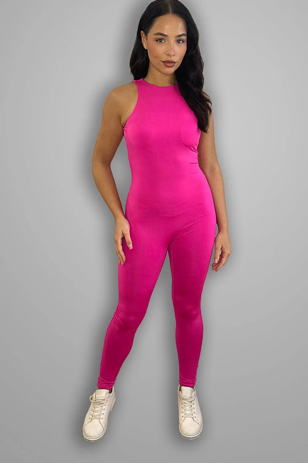 Skin Tight Sleeveless Onesie