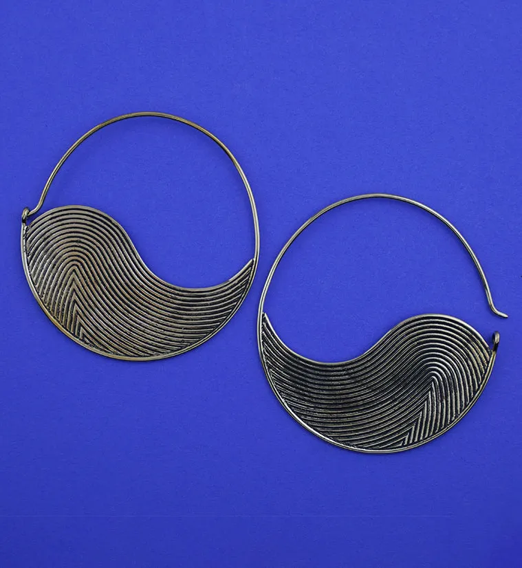 Swell Brass Earrings/Hangers