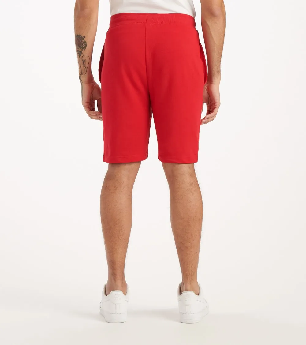 Tommy Hilfiger Mens French Terry Lounge Shorts - Mahogany