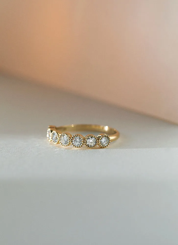 Tully diamond ring 14k gold