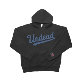 Undead Baseball Pullover Hoodie (Black)